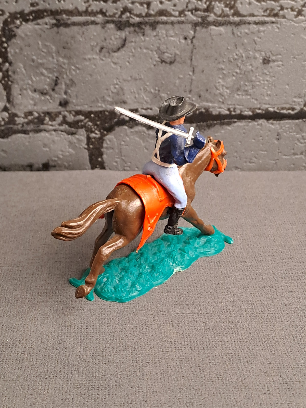 Timpo Toys U.S. Cavalry Soldier on Horse