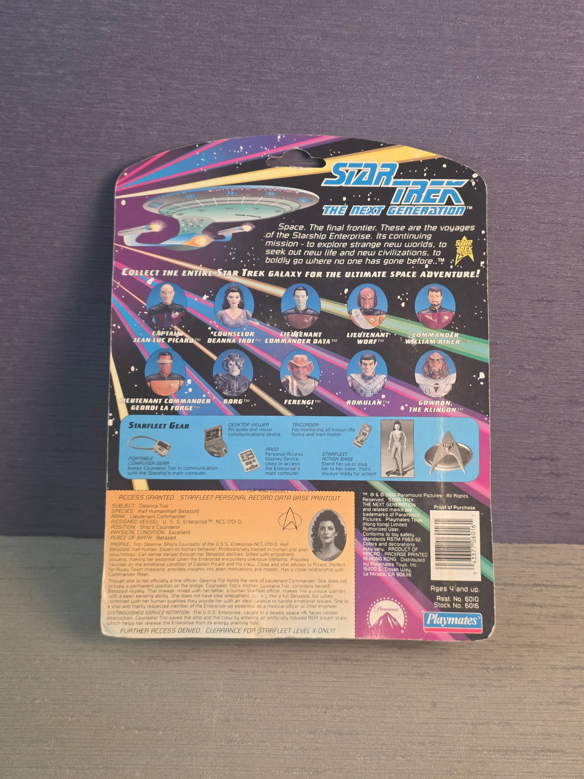 Star Trek The Next Generation Commander Troi
