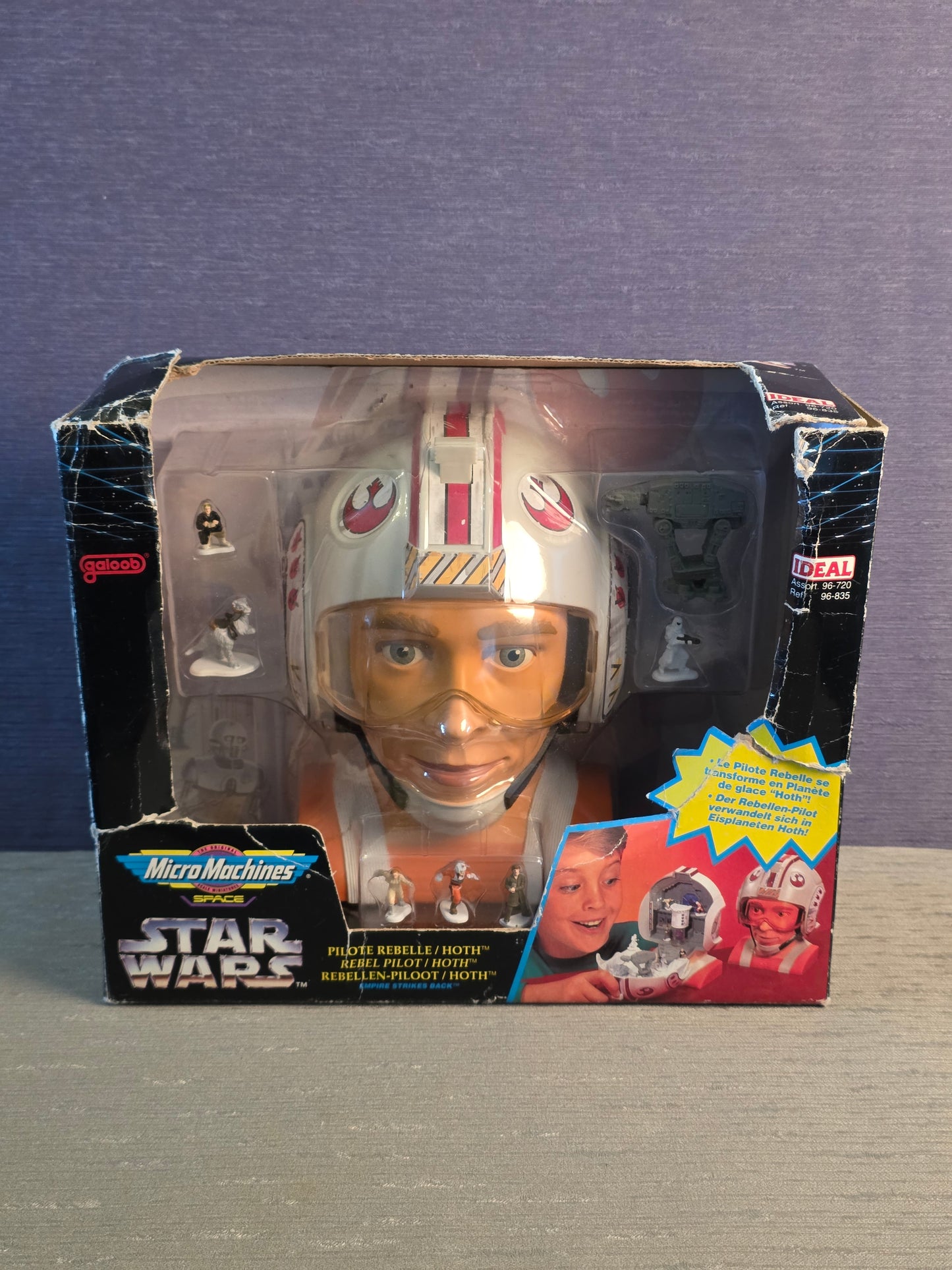 Star Wars Micro Machines Rebel Pilot/Hoth