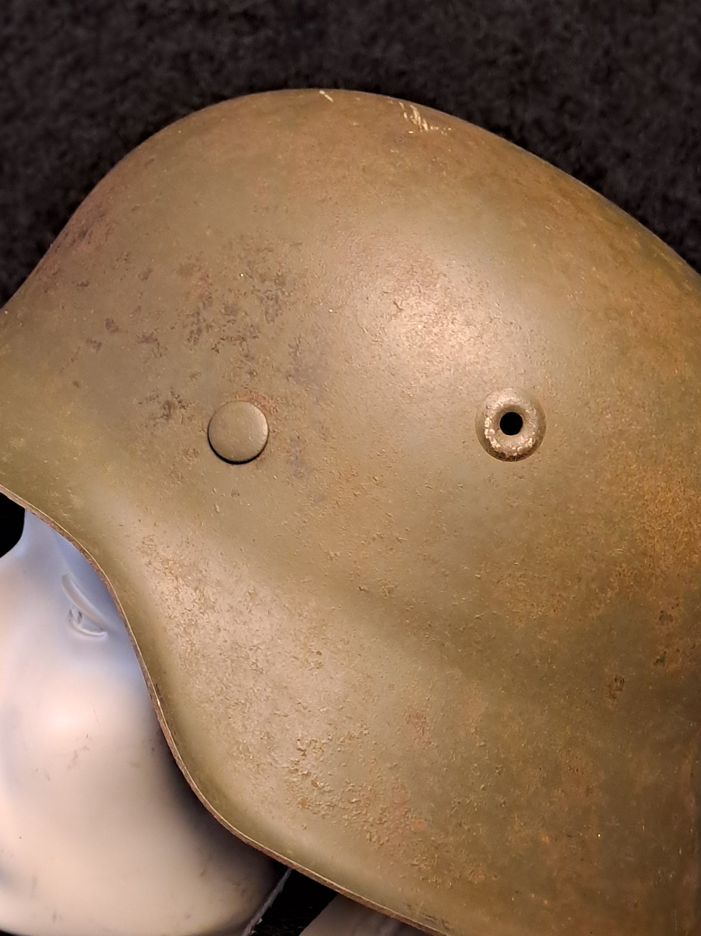 WW2 M42 Waffen SS Steel Helmet / WW2 M42 SS Stålhjelm