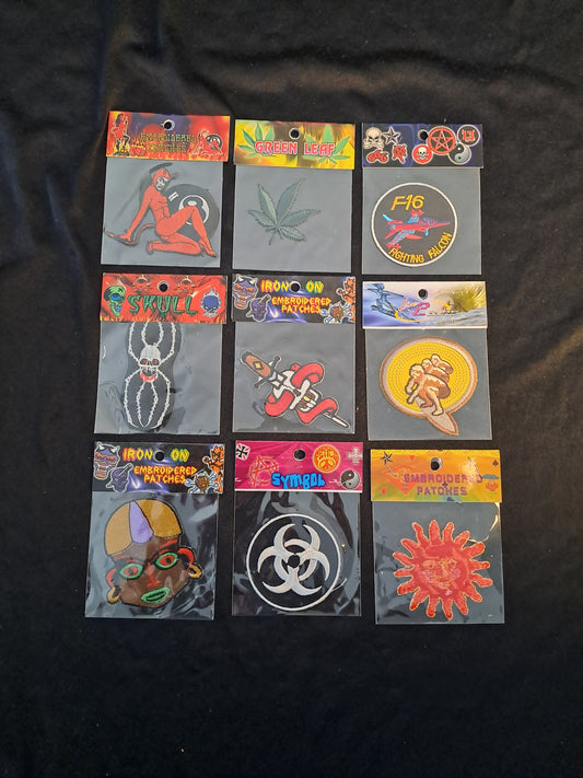 Vintage Patch x9 / Vintage Strygemærker x9