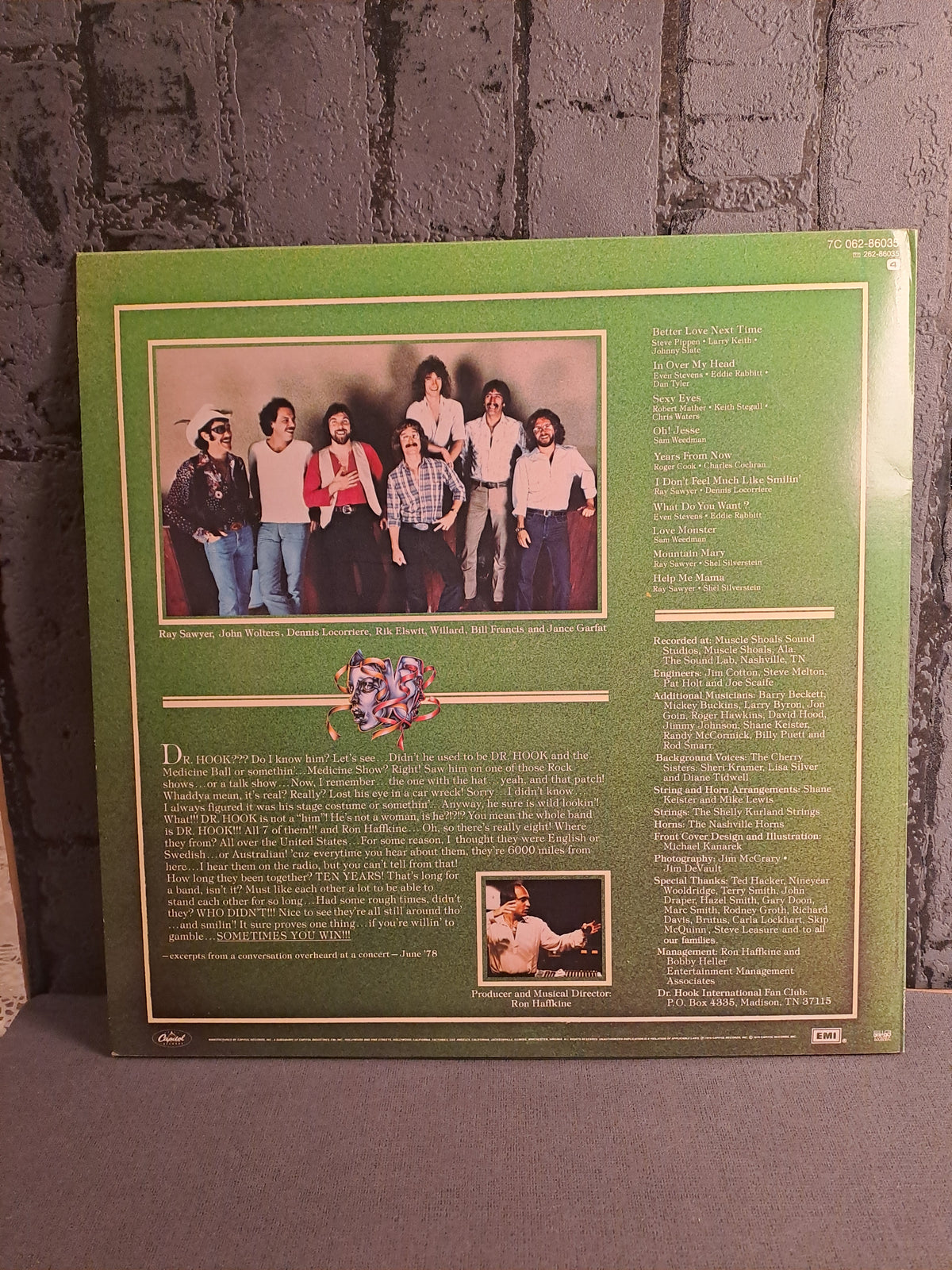 Dr. Hook Sometimes You Win 1978