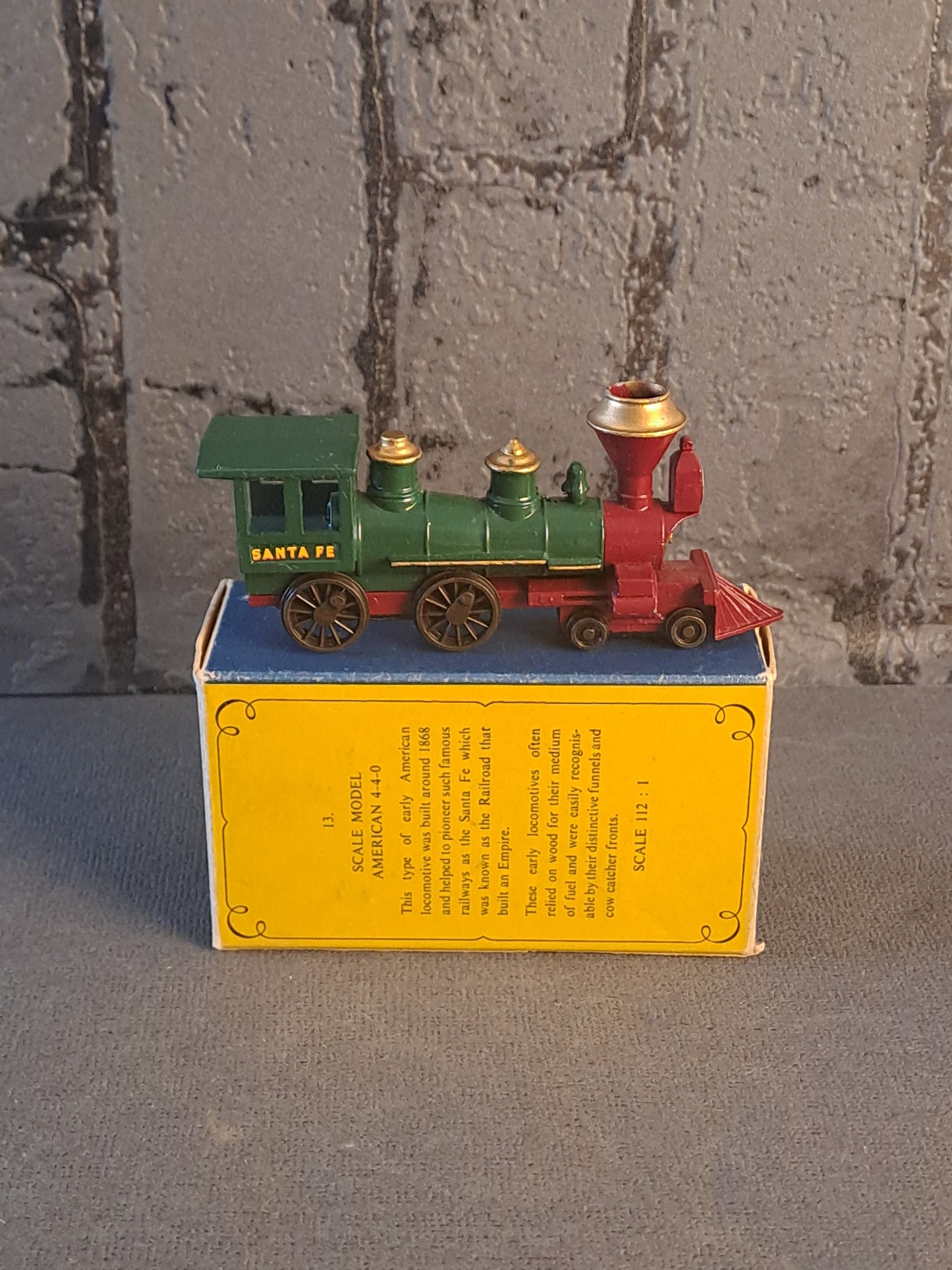 Lesney Models of Yesteryear American 4-4-0