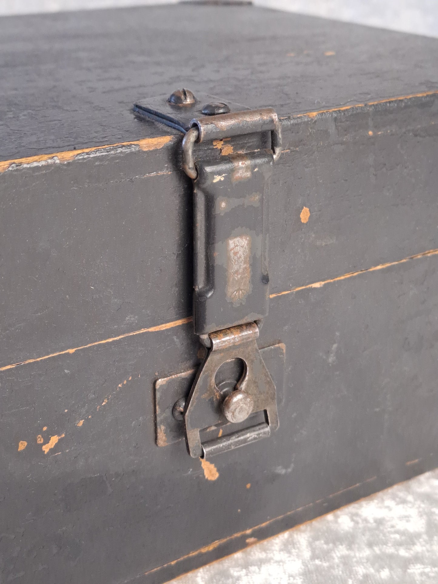 WW2 Wooden Storage Box / WW2 Boks i Træ