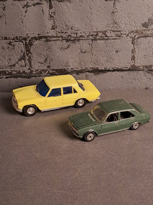 Norev and Lucky Plastic Vintage Model Cars