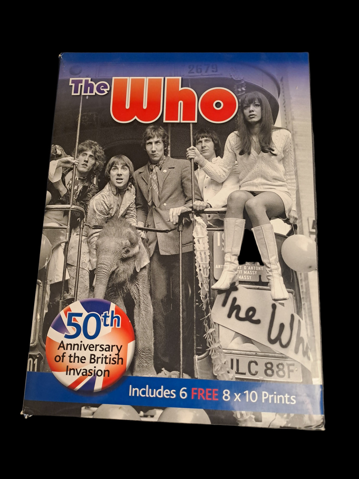 The Who 50th Anniversary of the British Invasion paperback book
