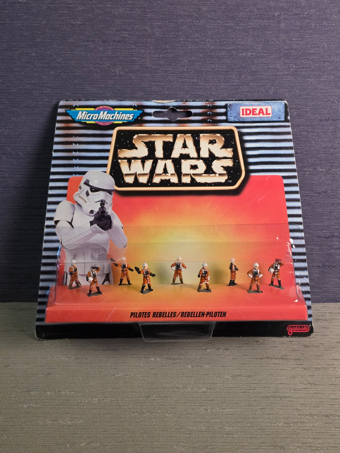 Star Wars Micro Machines Rebel Pilots