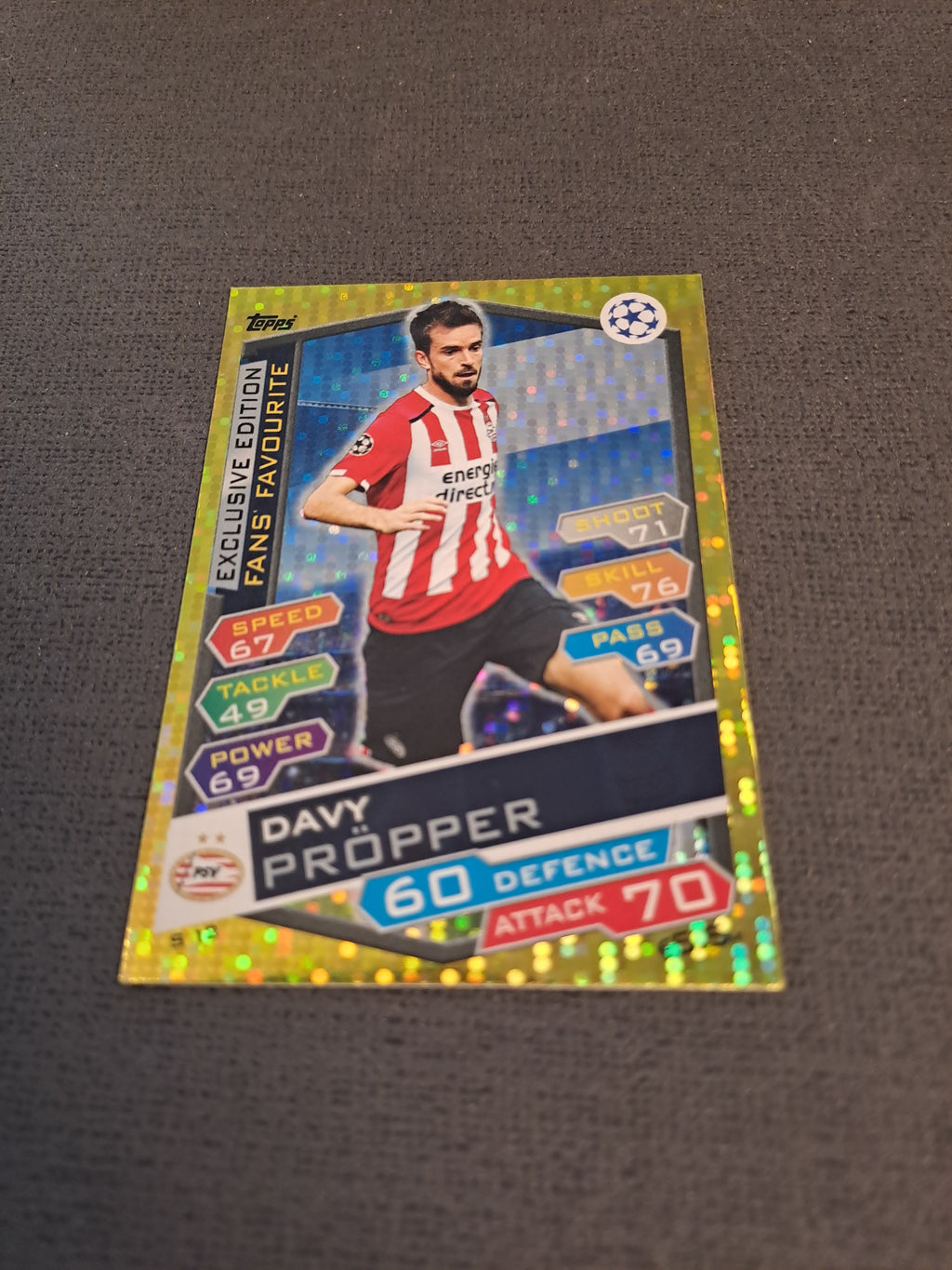 Topps Match Attax Davy Pröpper