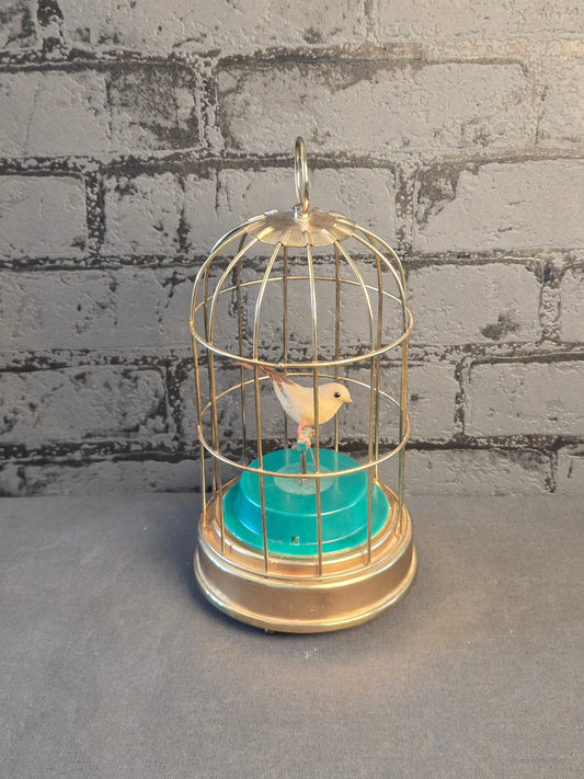 Mekanisk Fugl i Bur / Mechanical Bird in a Cage