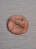 WW2 WHW Wolfsangel Rune Brown / WW2 WHW Ulvekrog Rune Brun