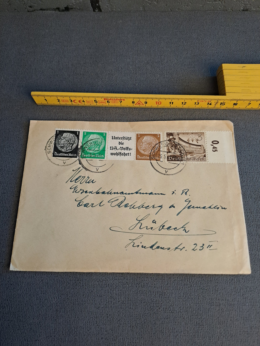 WW2 3rd Reich Envelope 1941