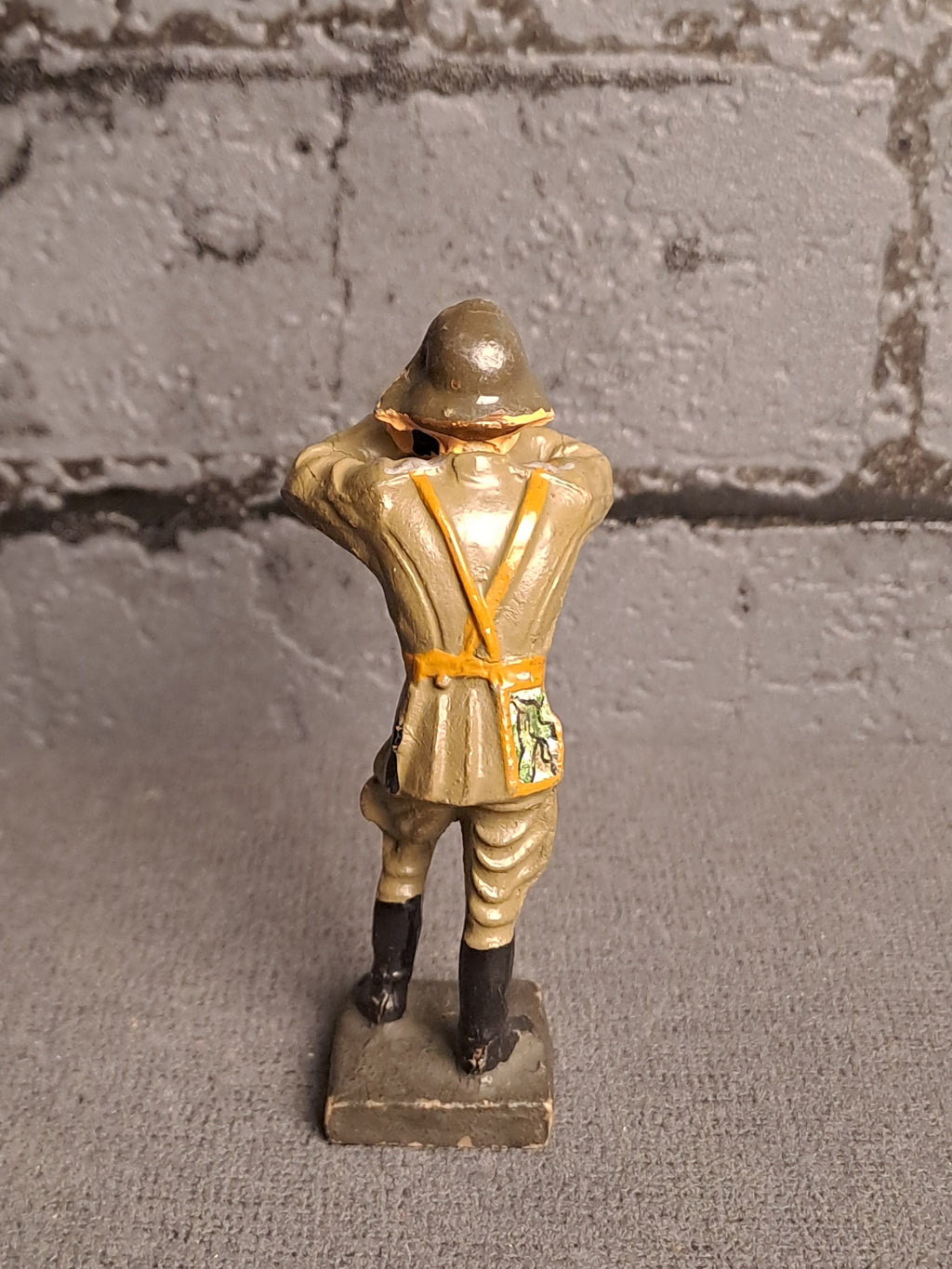 Lineol Rare Danish Officer with Binoculars