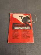 WHW Knight Cross Mini Booklet Gunther Prien / WHW Ridderkors Gunther Prien