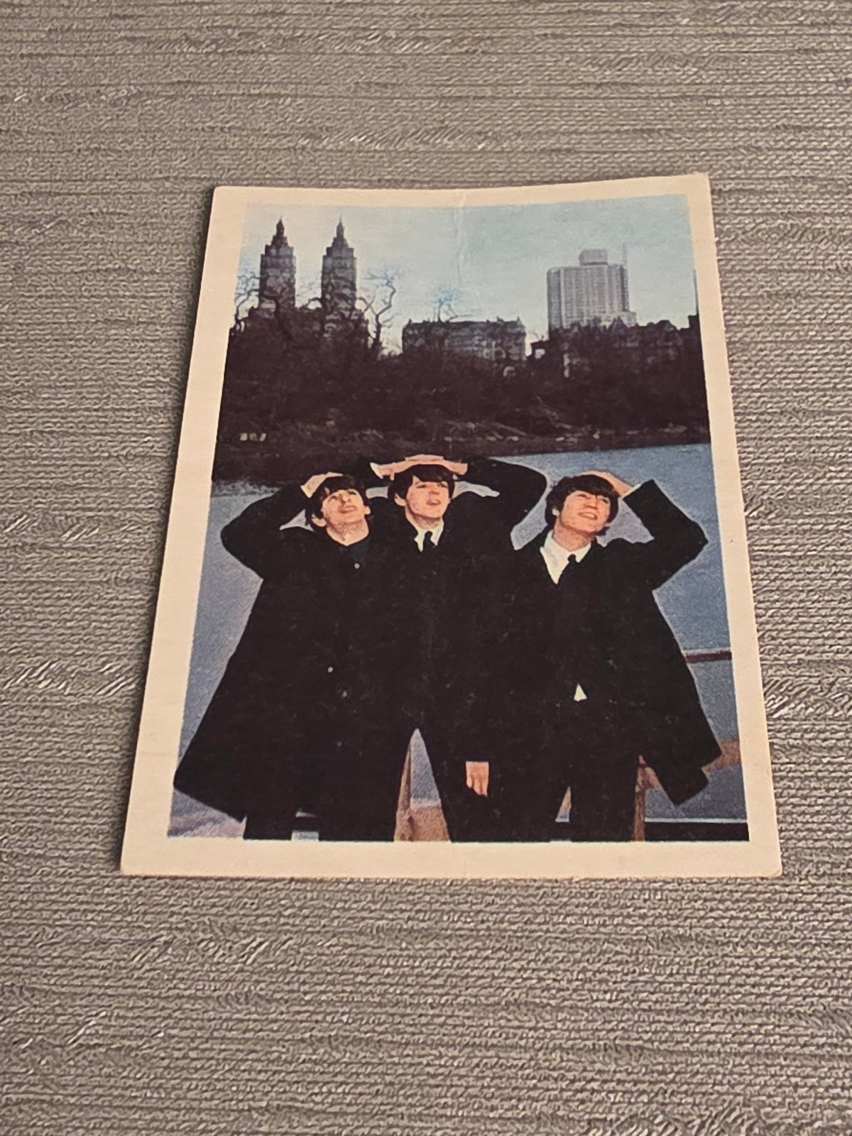 The Beatles Samlerkort John, Paul & Ringo
