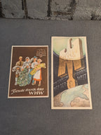 WW2 WHW Door Posters / WW2 WHW Dørmærkater