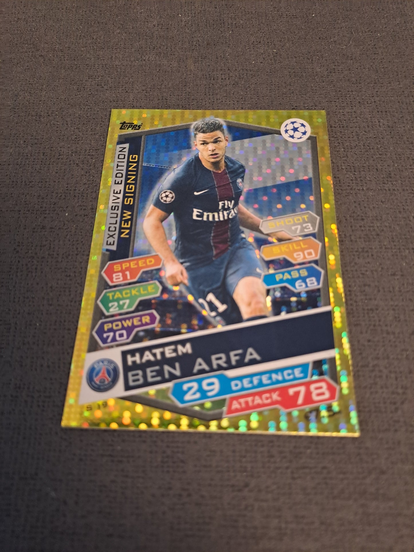 Topps Match Attax Haten Ben Harfa
