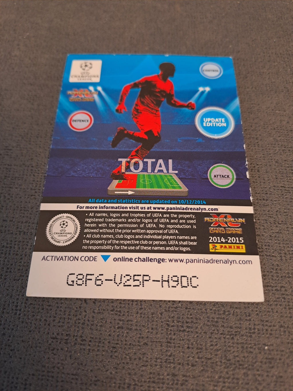 Panini 2014 Dani Alves