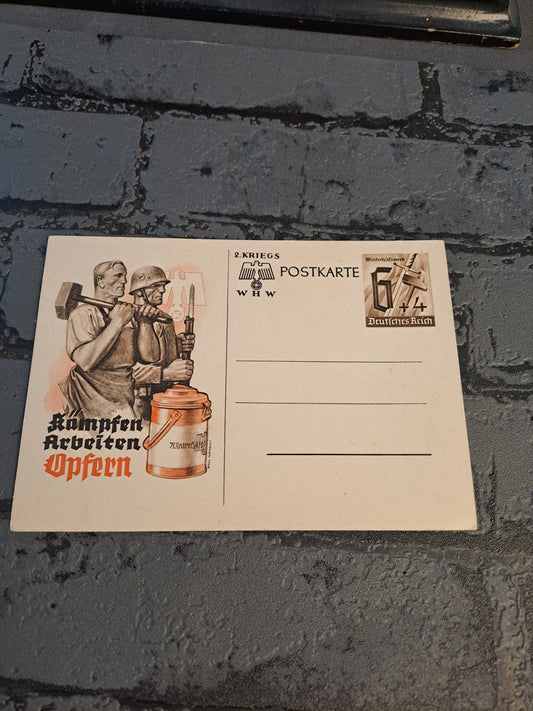 WW2 Postcard WHW