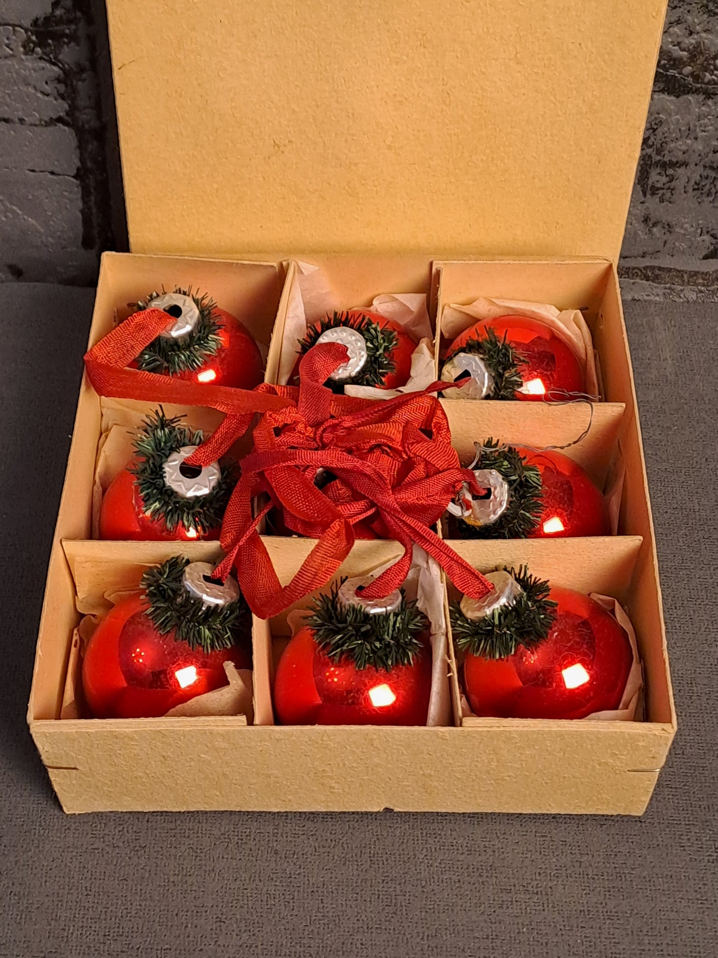 Vintage Christmas Balls 1960's / Vintage Julekugler 1960'erne