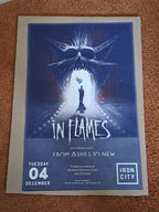 In Flames Concert Poster / In Flames Koncert Plakat