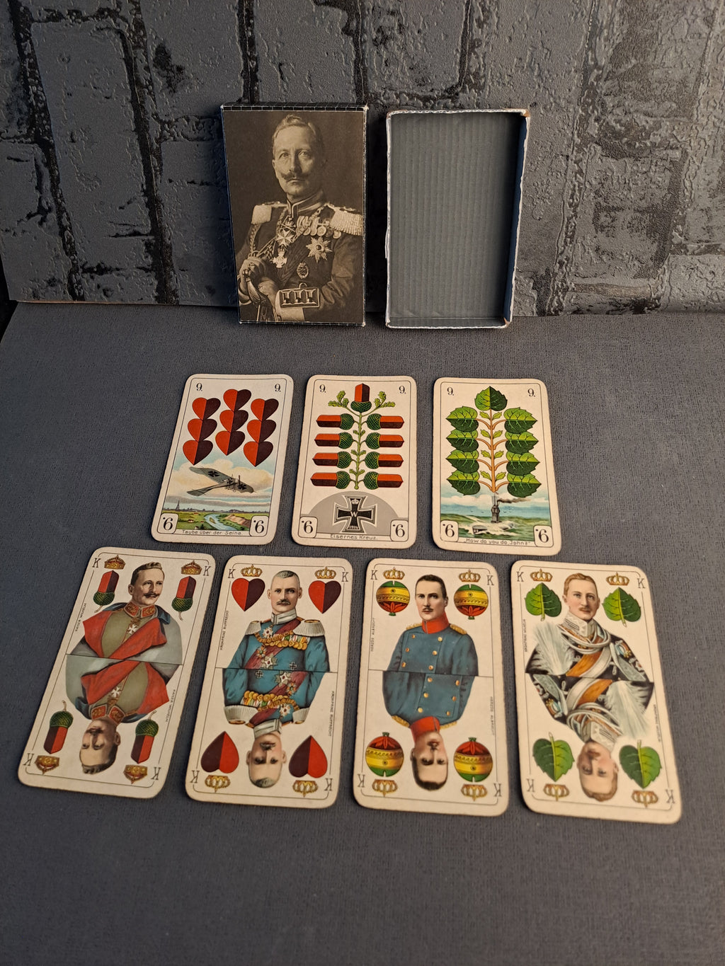 WW1 German War Playing Cards