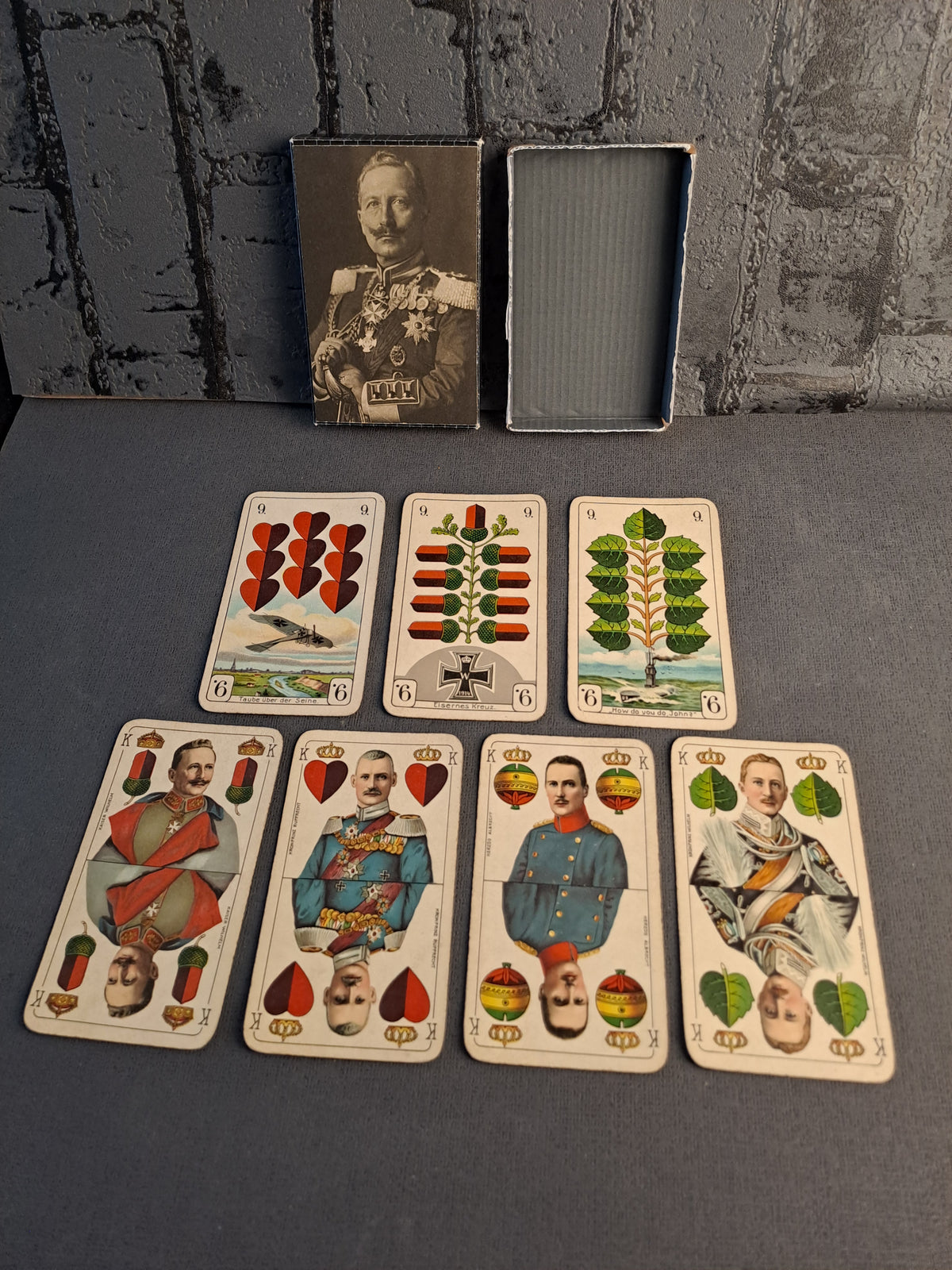 WW1 German War Playing Cards