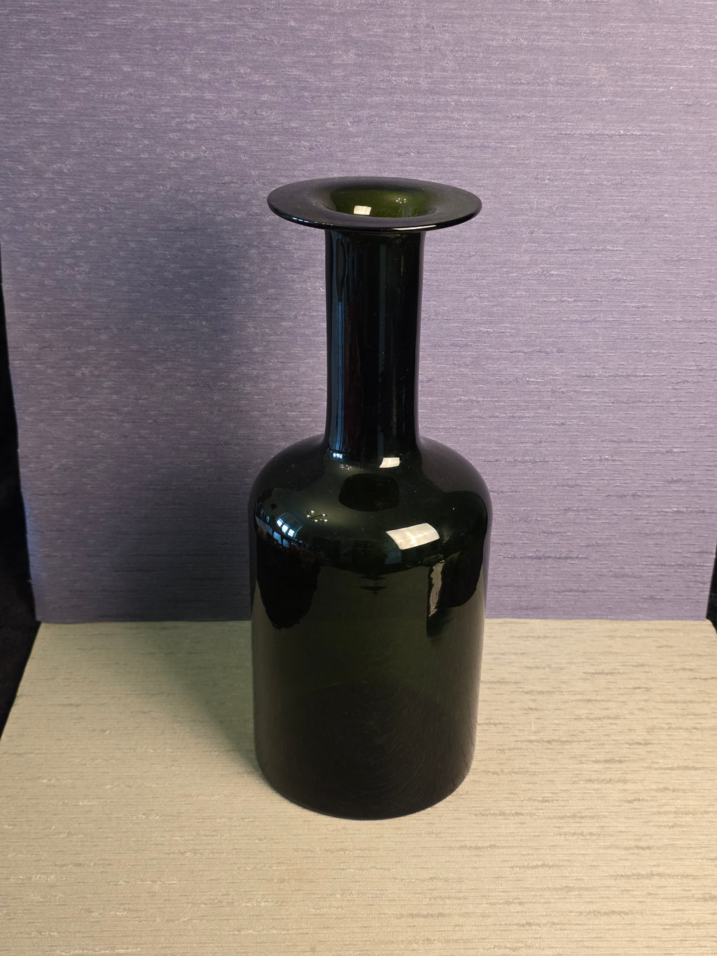Otto Brauer Floor Vase in Green