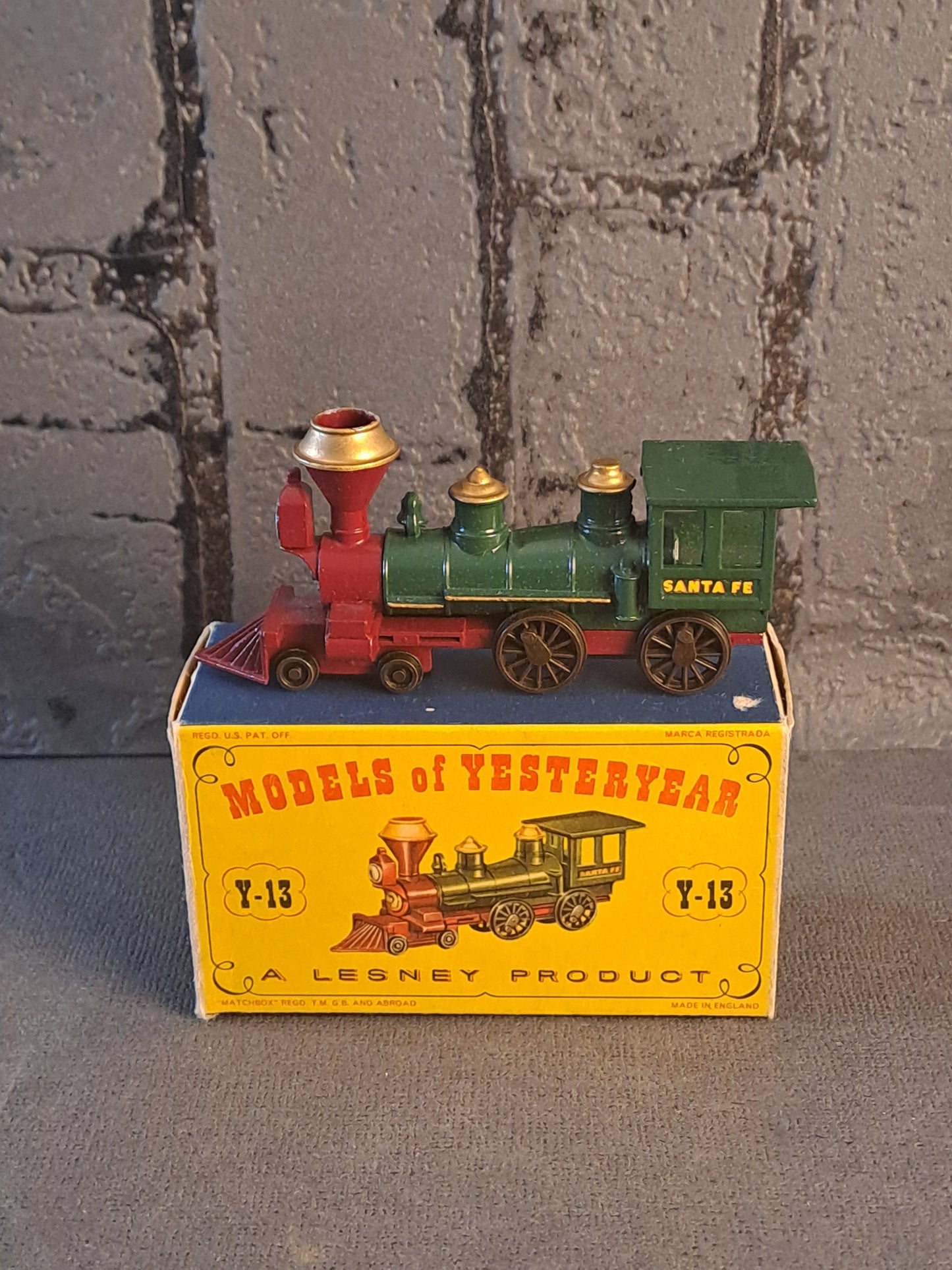 Lesney Models of Yesteryear American 4-4-0