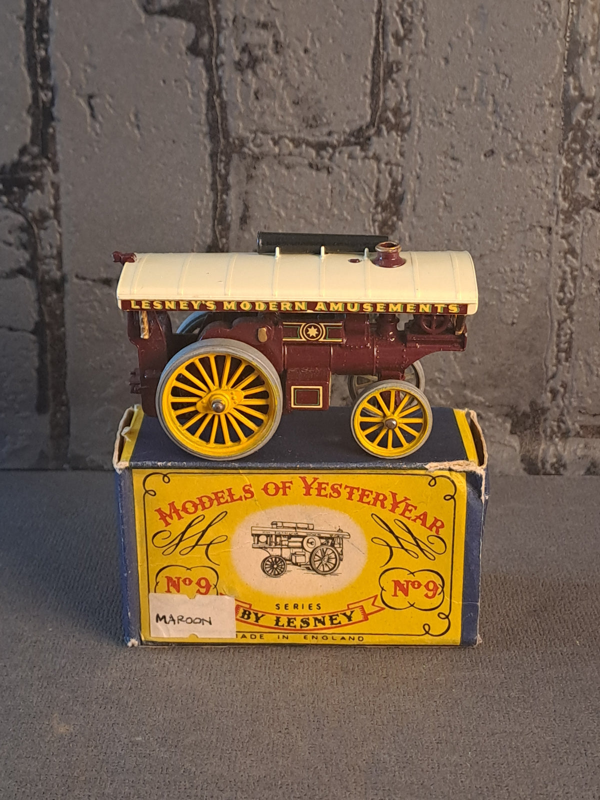 Lesney Models of Yesteryear The Fowler Big Lion Showman's Engine