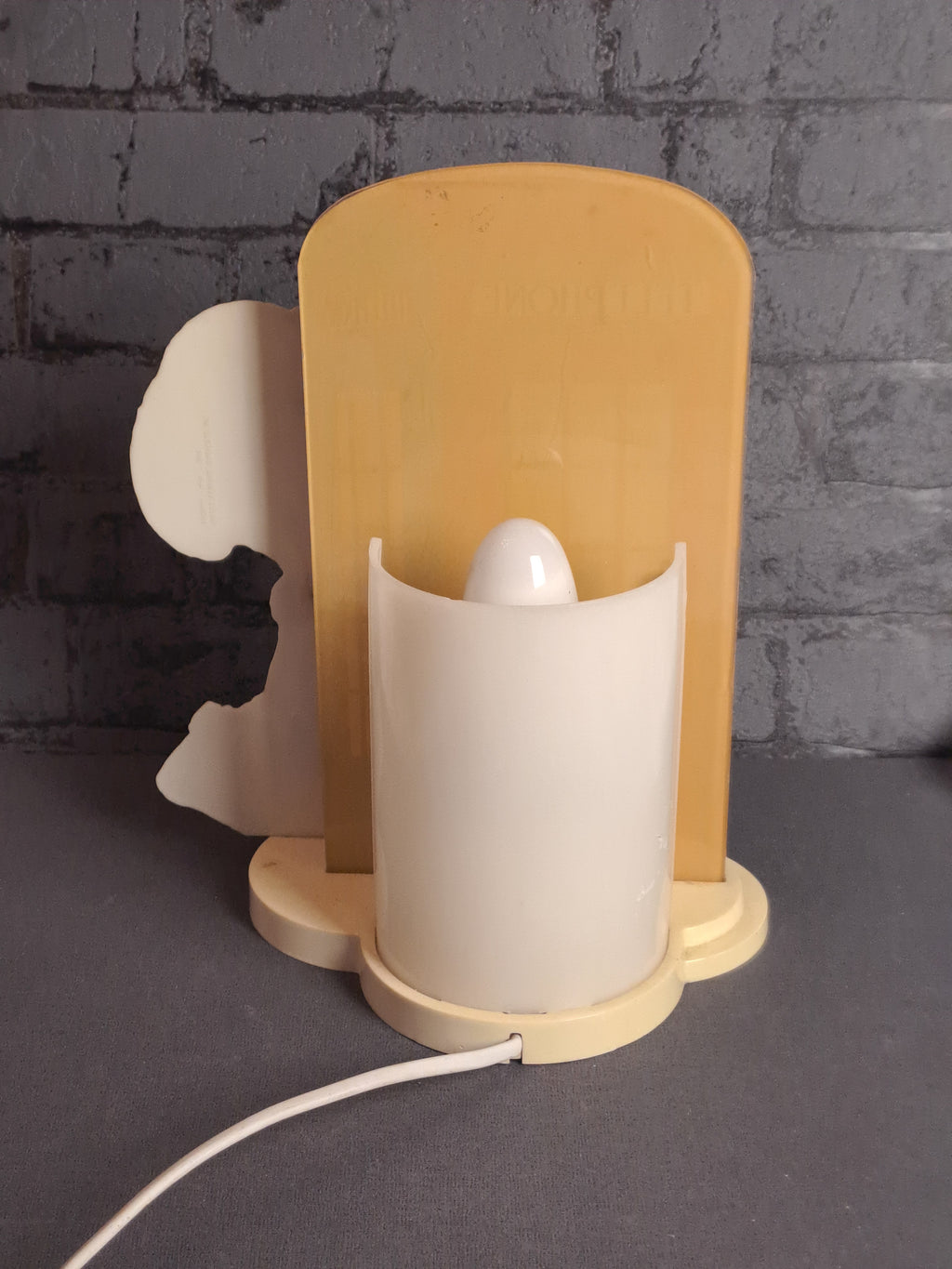 Vintage Snoopy Lamp 1980's
