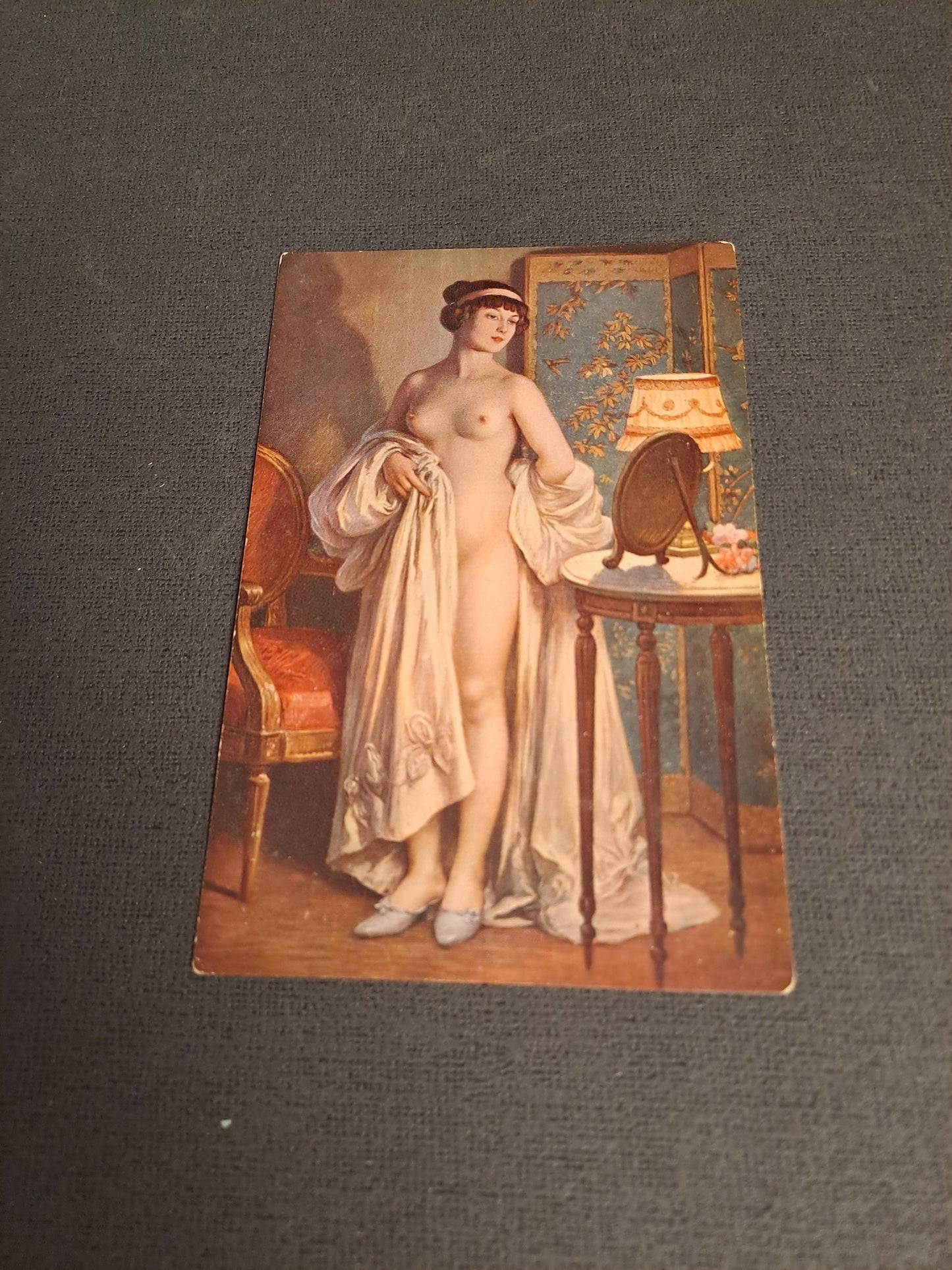 Antique French Postcard 1910-1920 / Antik Fransk Postkort 1910-1920