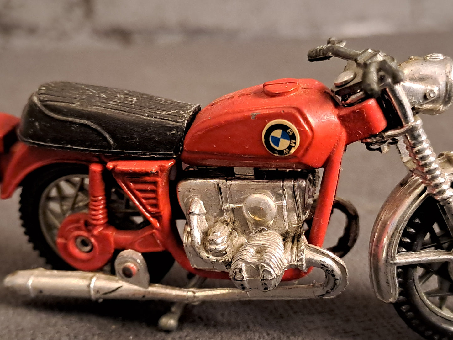 Die Cast Motorcycle BMW R60/2 1980's