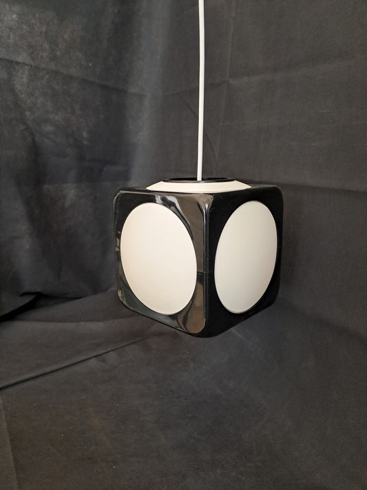 Space Age Poker Dice Lamp Designed by Lars Schiøler 1970's