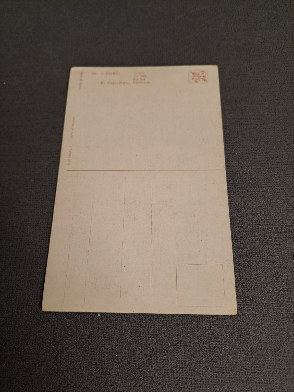 Antique French Postcard 1910-1920