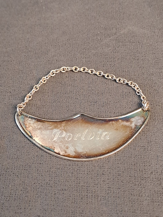 Vintage Portvin Karaffelskilt