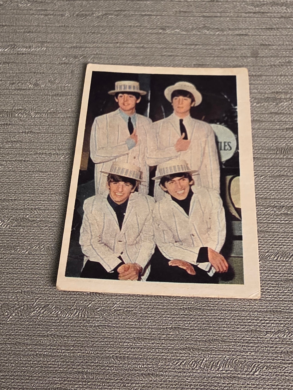 The Beatles Samlerkort In Strawhats