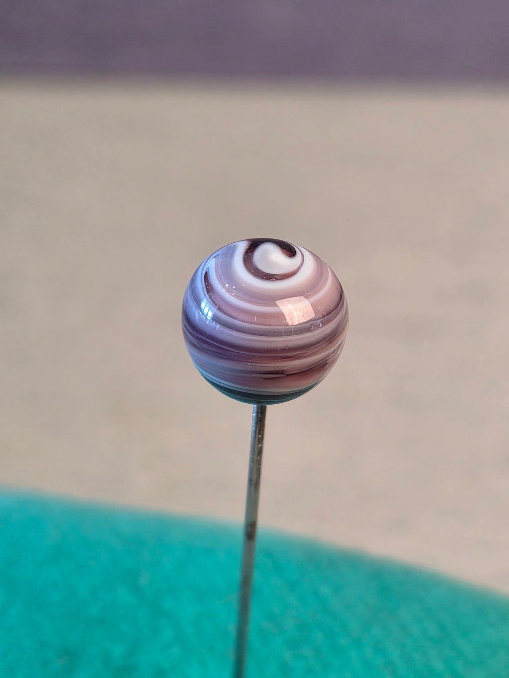 Bead Pin with Twisted Pattern Large
