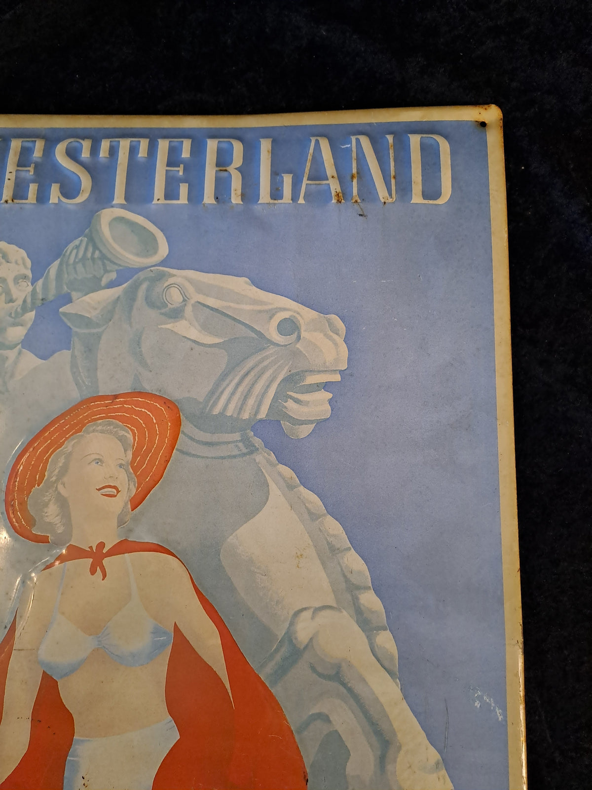 Vintage Advertising Tin Sign