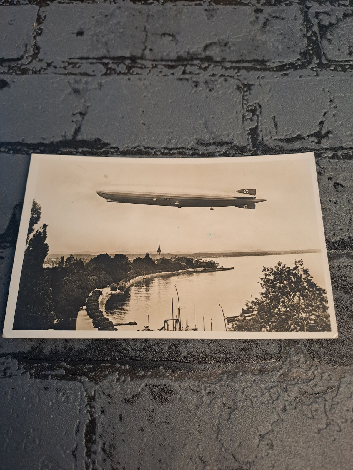 WW2 Postcard Graf Zeppelin
